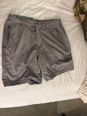 Free Fly Apparel Men's Grey Athletic Shorts